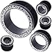 00 gauges 00g ear plugs gemstone flesh tunnels double flare expander stretcher taper MoDTanOiz 10mm