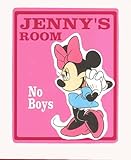 MINNIE MOUSE Girls Bedroom Door SIGN, Personalized