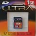SD Ultra 1 GB Secure Digital Flash Memory Card