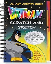 Batman Scratch and Sketch: An Art Activity Book for Crime Fighters of All Ages