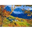 Autumn In Villnoss, Dolomitas, Italy 4000pc Jigsaw Puzzle