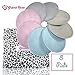 Softest Cotton Washable Nursing Pads - Reusable for Breastfeeding Women - Natural Antibacterial, Non Toxic-Hypoallergenic, Eco-friendly Pads - Super Water Absorbent that Stops Leaking & Collects Milk