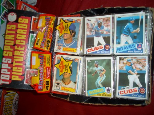 1985 Topps Baseball Un-Opened Rack Pack (48 Cards). Look for the Mark McGwire, Roger Clemens, Kirby Puckett Rookie Cards