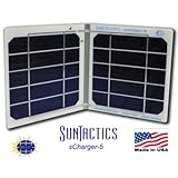 The Durable and Reliable sCharger-5 High Performance Solar Charger for iPhone, iPod, Android Phones, Samsung Galaxy, eReaders, and Many Other USB Devices