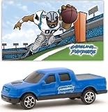 Carolina Panthers 2007 Upper Deck Collectibles NFL Ford F-150 Pickup Truck with Sticker