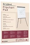 Produkt-Bild: Flipchart Papier - 5 Bl&ouml;cke mit jeweils 50 Blatt (250 Blatt) - Euro Norm, passend f&uuml;r alle Flipcharts