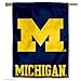 Michigan Team University Wolverines House Flag Banner