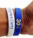 Anan stephen curry NBA silicone wristbands bracelet, 5PCS Assorted Color
