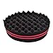 Beauty7 3 Pcs Magic Barber Sponge Hair Brush for Twists, Afros, Coils & Dreadlocks