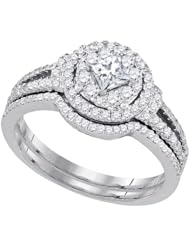 0.84CTW-DIA 0.27CT-CPR BRIDAL SET