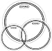 Evans EC2 SST Clear Drumhead Pack Rock - 10/12/16