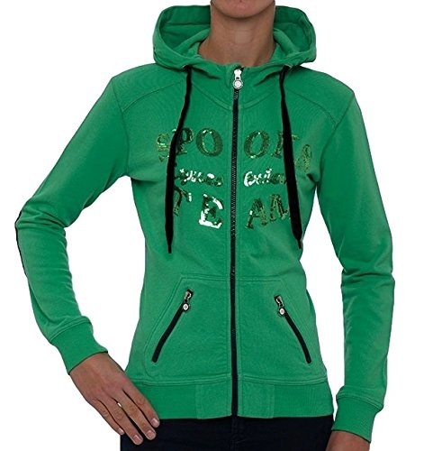 Spooks スプークス クロエ ジャケット パーカー レディース ( イタリアン グリーン ) 乗馬 乗馬服 乗馬ウェア 乗馬用品 馬具 アウトドア スポーツ ブランド おしゃれ 緑 [並行輸入品]