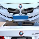 Eaglerichカースタイリングステアリングホイールの装飾サークルカバーユニバーサルについてはB-MW 3シリーズB-MW 4 Serise B-MW M3 B-MW M4 REDについて