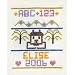 Trad Cross Stitch Sampler Kit