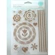 Martha Stewart Create Heart and Flower Clear Stamp