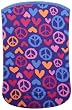 BUILT Neoprene Sleeve Case for Kindle Fire HD 8.9-Inch, Summer of Love Indigo