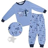 Blue All Star Cotton Pajamas for Boys