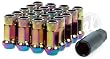 Muteki SR48 Neo Chrome Open End Lug Nuts 12x1.25