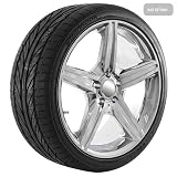 19 Inch Chrome 615 Series Wheels Rims and Tires for Mercedes-Benz by USARIM