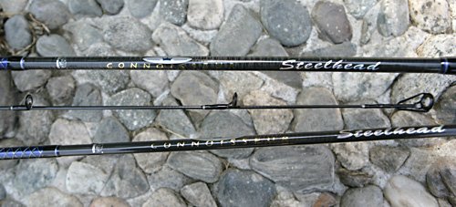 Okuma Fishing CQ-S-862M-1 Connoisseur Medium Spinning Rod (Large, Black/Blue)