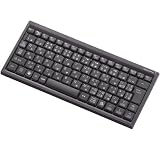 ELECOM PS3用 パンタグラフ式キーボード 83キー Bluetooth Sサイズ ブラック TK-GMFBP013BK