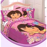Dora the Explorer Flower Patch Twin Comforter Reversible ~ Dora the Explorer Nick...
