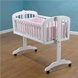 Sorelle Standa Cradle w, Mattress in White