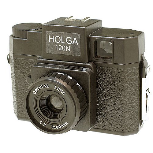 Holga 120N Medium Format Fixed Focus Camera with Lens
