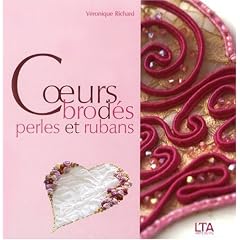 Coeurs Brod�s Perles et Rubans
