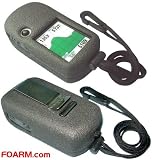 NEW-2008 Black Military-Grade Case for ETREX GPS. - Fits COLOR-SCREEN Legend C/CX/HCX/CX, Vista C/CX/HCX, Venture C/CX/HCX. & Summit C/CX/HC/HCX. EZ-Grip Molded Protection, Includes "Peel & Stick" Screen Protector (Made in USA by Foarm, Inc). NEWS: Similar Case for Garmin COLORADO coming soon.....