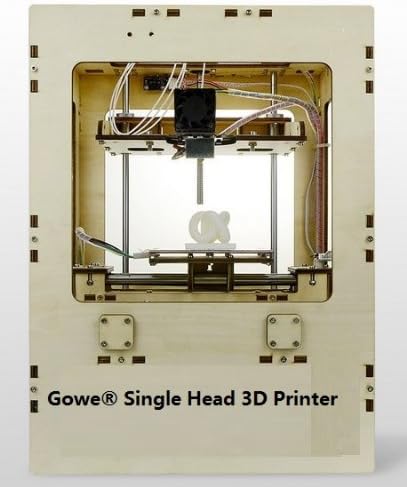 Gowe® 3D Printer Single Head, One Filament Stand ABS Printer Machine, ABS Extrusion Machine, Perfect Quality