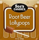 See's Candies 8.4 oz. Root Beer Lollypops