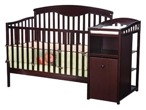 Delta Shelby Classic Crib And Changer, Espresso