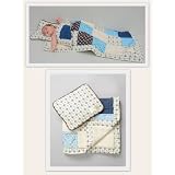 Designer Baby Blanket & Baby Pillow Patchwork Gift Set for Boys - Unique Baby Gifts