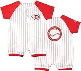 Cincinnati Reds Baby Pinstripe Romper