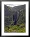 Dramatic Waterfall Near Sankaber, the Ethiopian Highlands, Ethiopia Collections Framed Art Poster Print by Gavin Hellier, 25x31