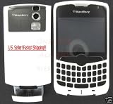 -White Un-branded OEM Blackberry Curve 8330 Housing Plus t5 screw driver + opener tool kit