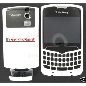 -White Un-branded OEM Blackberry Curve 8330 Housing Plus t5 screw driver + opener tool kit