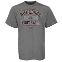 adidas Mississippi State Bulldogs Ash Gut Check Football Practice T-shirt