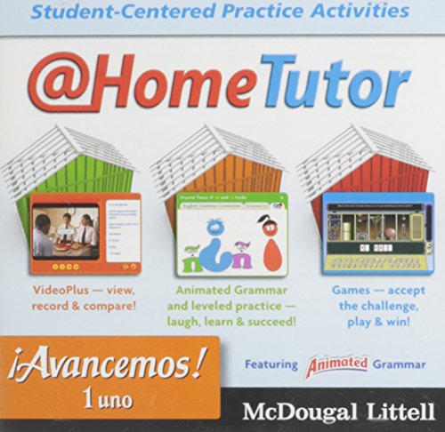avancemos at home tutor levels 1a1b1 spanish edition