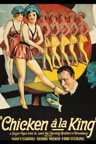 Chicken à la King - Broilers of Broadway, 12x18 Poster, Heavy Stock Semi-Gloss Paper Print