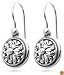 Sterling Silver Filigree Celtic Design Earrings