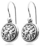 Sterling Silver Filigree Celtic Design Earrings