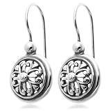 Sterling Silver Filigree Celtic Design Earrings