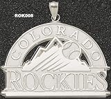 Colorado Rockies Club Logo Giant Charm/Pendant -Choose from 14K/10K, Stainless Steel or Gold Plated