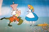 Alice in Wonderland and the Mad Hatter Walt Disney Limited Edition Animation Cel, Unframed Alice in Wonderland and the Mad Hatter Walt Disney Limited Edition Animation Cel, Unframed