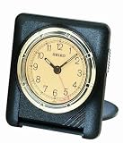 Seiko Ultra Thin Travel Alarm Clock - Black