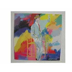 Frank Sinatra Poster Flat Leroy Neiman