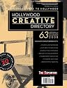 Hollywood Creative Directory, 63rd Edition