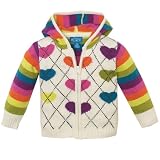 argyle hoodie cardigan